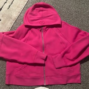 scuba full zip sonic pink M/L
